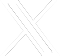 twitter x white logo